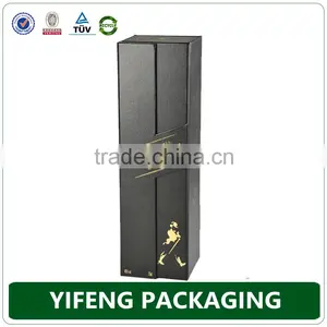 Trade Assurance Supplier Wholesale Fashion Paper Packaging Wine Box/ Flip Top Paper Wine Box With Magnetic Catch thumbnail-3