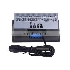 W3230 AC 110V-220V DC 12V Digital Thermostat Temperature Controller Regulator Heating Cooling Control Instruments LED Display thumbnail-5