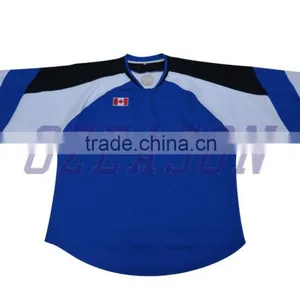 Custom Men's Hockey Jersey Set Embroidery Ice Hockey Jersey With Socks for Teams thumbnail-4