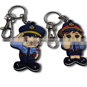 Soft Pvc Keychain With OEM Logo 3D Keyring thumbnail-3