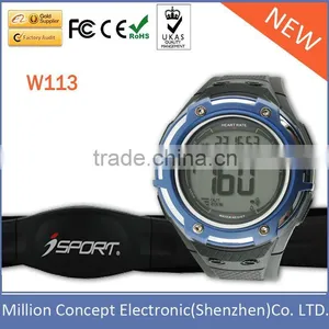 Plastic Sport Wireless Chest Band Heart Rate Monitor Watches thumbnail-1