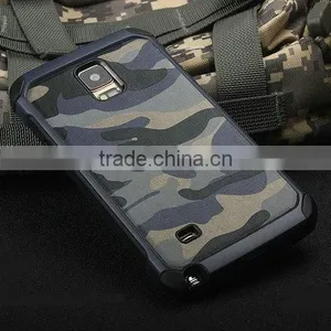 2015 New Arrival Camouflage Case for Samsung Galaxy Note 4, for Samsung Note 4 Back Cover, for Galaxy Note 4 Real Leather Case thumbnail-2