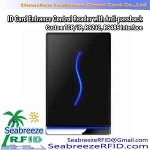 ID Card Entrance Control Reader With Anti-passback, Custom TCP/IP, RS232, RS485 Interface thumbnail-1