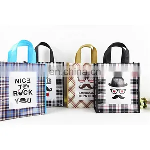 Reusable Non Woven Foldable Laminate Shopping Tote Bags thumbnail-4