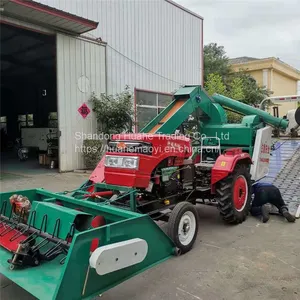 Large Agricultural Machinery Corn Thresher Grain Elevator Automatic Feeding Dry Wet Dual-purpose Stick Beating Machine Saves Time and Labor thumbnail-3