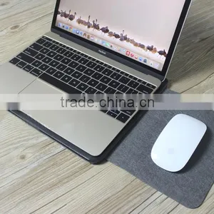 High Quality Microfiber Leather Multifunction PC Bags Laptop Holder Bag for Macbook With Mouse Mat and Purse thumbnail-5