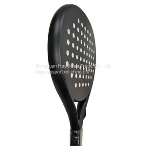 Padel Racket Junior Style Carbon Fiberglass Racquet HYP08jr Custom Logo thumbnail-2