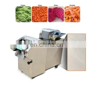 Stainless Steel Fruit Vegetable Cutting Cutter Machine Mushroom Cucumber Lemongrass Slicer Cutter Shredding Machine thumbnail-5