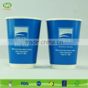 12oz Waxed Disposable Paper Cups for Hot Drinks thumbnail-1