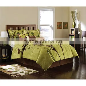 Embroidery Applique Pleated Duvet Cover thumbnail-6