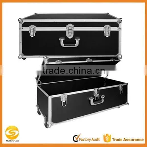 14 x 30 x 16 Inches Locking Extra-Large Storage Chest With Wheels,rolling Aluminum dj Flight Case,tool Box Flight Case thumbnail-1