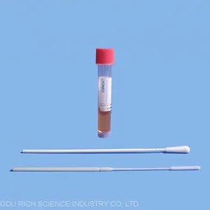 FDA Approved Single-Use Virus Specimen Collection Tube&Swabs (CE) thumbnail-4