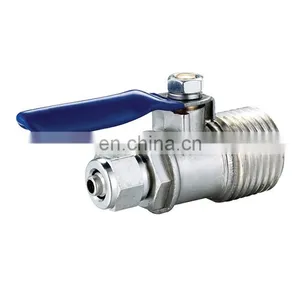 3/8 Inch Brass Ball Valve for Water Pipeline Ball Valve thumbnail-1