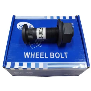 WST213-0015 116mm M20*1.5*107*10.9 31NB-04051_31NB-04052 117MM Bus Spare Parts Stainless Steel Hub 10 Tons Rear Wheel Bolt Parts thumbnail-1