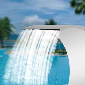 Durable 304 Stainless Steel Arc Hook With Strong Spring Garden Decoration Waterfall Swimming Pool Tool Accessory thumbnail-2