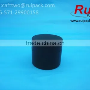 50g Matte Black Single Layer Cream Container, 50ml Round Frosted Black One Layer Cream Jar thumbnail-5