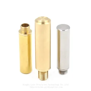 Copper Nozzle Copper Bushing Composite CNC Lathe Machining Stainless Steel Parts Fastener Processing thumbnail-2
