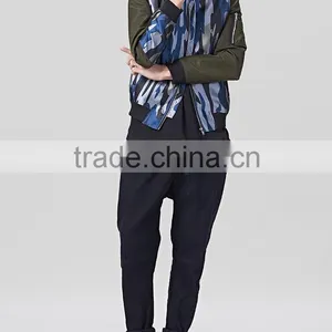 OEM Wholesale Mens Sublimation Printed Bomber Jackets thumbnail-4