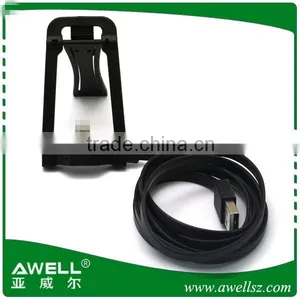 High Quality Mobile Phone Stand Holder USB Data Cable for IPhone 5 thumbnail-1