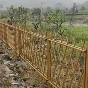 Imitation Wood Fence Garden Imitation Bamboo Railing Villa Fence Guard thumbnail-3