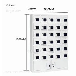 China Factory Wholesales Durable 40-Door Secure Mobile Phone Charging Locker With Safety Power Outlet for Airports, Malls, and Public Spaces thumbnail-3