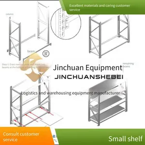 Jinchuan Non-standard Medium-sized Steel Shelves, the Main Warehousing Equipment for Light and Medium Load Scenarios, for Flexible and Efficient Storage thumbnail-5