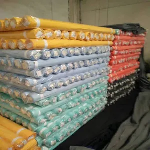 Tc Woven Bleached Dyed Poplin Fabric 76617 Trueran Fabric T Shirt Ce Plain Fabrics Woven Bci Lightweight Interlining EN 100gsm 110*76 thumbnail-1