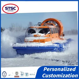 China-Made Multipurpose Hovercraft: Excellent Adaptability for Shallow Waters & Mudflats thumbnail-1