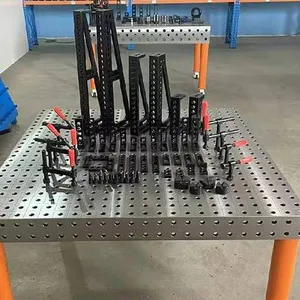Anti-deformation Riveted and Welded Platform Made of Gray Cast Iron and Steel Parts. Fast Delivery, Customizable, Strong Stability. Junyuan thumbnail-1