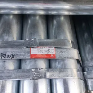 6 - Inch * 1.8 Hot - Dipped Galvanized Pipe, 25 * 1.5 Hot - Dipped Galvanized Greenhouse Pipe, Feilong Pipe Manufacturing, Niutou Brand Hot - Dipped Galvanized Pipe thumbnail-2