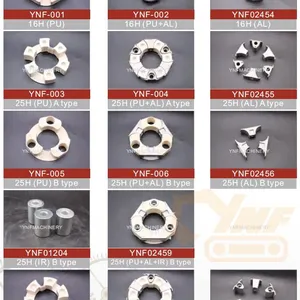 YNF Excavator Hydraulic Pump Coupling 16H 25H 30H 35H 40H 45H 50H 90H 110H 140H 160H 240H Flexible Rubber Coupling Assy thumbnail-4