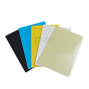 FRP Panel Vertical Mesh Pool Wrap Exhaust Roof Grating Fencing Welding High Strength Anti-Corrosion Construction Mat FRP Panel thumbnail-2