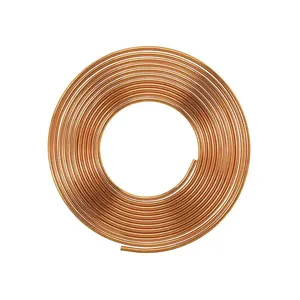 Copper Tubes ASTM B280 Straight Copper Brass Pipes thumbnail-5