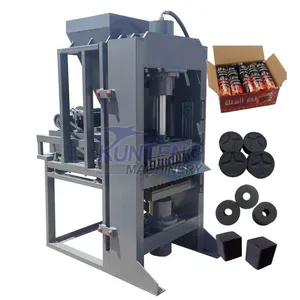 Hydraulic Portable Machine Briquette Bois Charcoal Compress Coal Briquette Machine for Malaysia EPC thumbnail-1