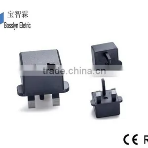 CE ROHS Approved US Japan China Type A Type B Type C to UK Ireland Singapore Bahrain Type G Plug Travel Adapter Converter thumbnail-3