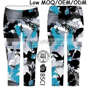 Women Tights Capri YOGA Running Pants High Waist Cropped Leggings Fitness thumbnail-1