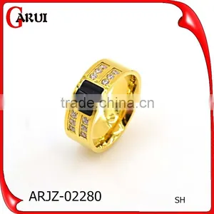 Wholesale Wedding Accessories Gold Rings Mens Fashion Models thumbnail-1