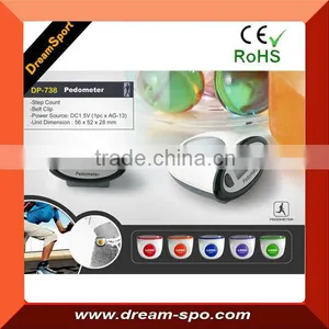 2013 NEW Mini Pedometer Steps Counter With Stop Watch DP-738 thumbnail-1