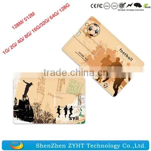 Real Capacity Promotional Gift Usb Flash Drives 3.0 Card Style Usb Thumb Drive With Factory Price thumbnail-4