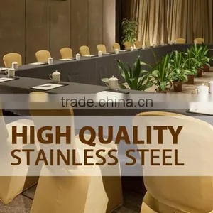 Hotel Dining Room Meeting Room Multiple Use Anti Collision Folding Table thumbnail-2