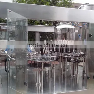 Food Sanitary Stainless Steel XGF-18-18-6 Model Drinking Water Washing Filling Capping Machine thumbnail-3
