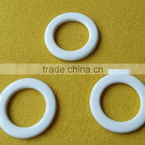 10mm Inner Sprayed White Shiny Metal Ring For Underwear --- C001 thumbnail-5