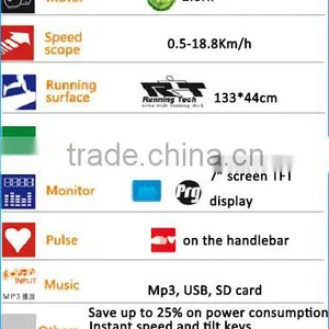 2016 New Household 15% Motorized Incline Fitness Cheap Motorized Treadmill thumbnail-4