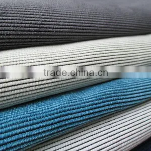 16 Wale Black Silk Elastic Corduroy thumbnail-1