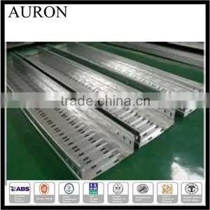 AURON 800*200mm Metal Cable Bridge/High Quality Bridge Manufacturer/Fiber Optic Cable Tray Made in China Electric Cable Bridge thumbnail-1