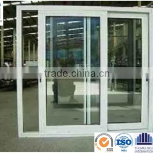 Aluminium Frame Sliding Glass Window With AS2208 Double Glazing Glass thumbnail-1