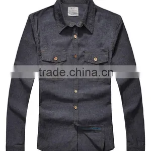 New Design Cotton Shirts , Wholesale Mens Dress Shirts thumbnail-3