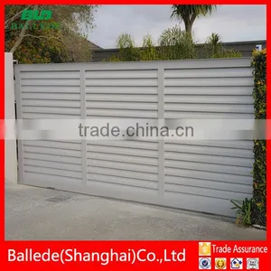 Powder Coated Sunshade Airfoil Louver Fence thumbnail-6