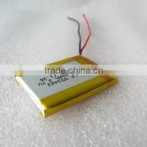 Rechargeable Li-Polymer Battery 553443 950mAh 3.7V With Stable PCM thumbnail-2