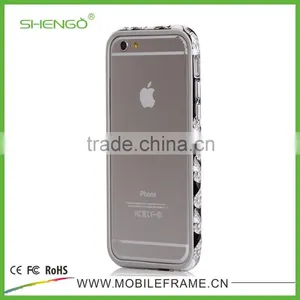 Funky Metal Frame/TPU Inlaid Phone Case thumbnail-5